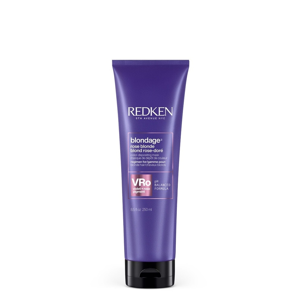 Redken Color Extend Blondage Rose Blonde Color Depositing Mask. VRo
